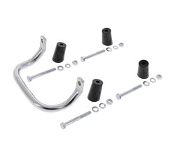 SET Anbauteile zum Gepcktrger mit Aufbockgriff - schwarze Distanzstcke - Schwalbe KR51