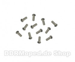 12 x Halbrundniet fr Kettenrad (Halbnabe) Simson SR1, SR2