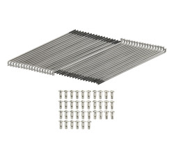 Satz Speichen 154mm M4 verchromt inkl. Nippel - Simson AWO Sport