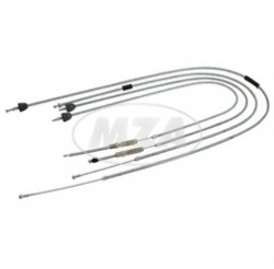 Bowdenzug-Set grau - fr Simson Schwalbe KR51/2