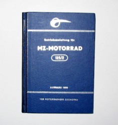 Betriebsanleitung IFA MZ RT 125/2 - Ausgabe 1958