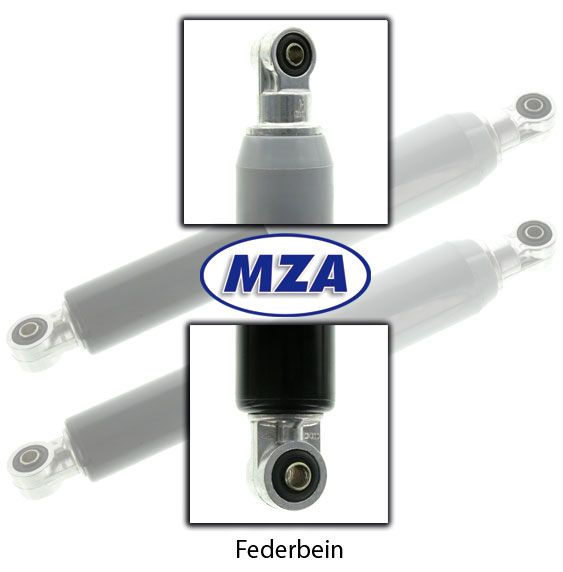 Detailansicht Federbeine für KR50, Spatz