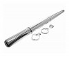 Auspufftopf verchromt, mit allen Schellen - Simson Schwalbe KR51/2