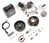 Komplett-Set Umrstsatz Vape 12V (Magnete vergossen) - mit Batterie, Hupe, Kugellampen - Schwalbe KR51