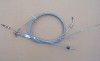 Bowdenzugsatz fr Simson Spatz SR4-1 M52K, grau, 5-teilig