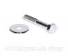 Schraube + Deckscheibe (verchromt) fr Telegabel - RT125/1, RT125/2, RT125/3