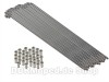 Satz Speichen 154mm M3,5 verchromt + Nippel - Simson AWO Sport