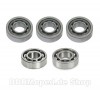 Set Kugellager (5-teilig) mit Zylinderrollenlager fr 3-Gang-Motor IFA RT125/0
