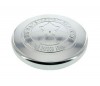 Tankdeckel 60mm Aluminium poliert - Prgung: Six Days Silbervase 1964