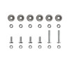 SET Befestigungsteile Trittbretter - Original Alu-Htchen - KR50