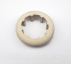 Gummieinfassung beige fr Hupe KR50
