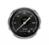 Tachometer 80mm verchromt 120km/h Tachoglas gewlbt - AWO Sport, Touren