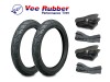 Set Reifen 2,75x16 VRM-099, Schläuche, Felgenbänder - Vee Rubber
