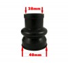 Ansauggummi von 28mm auf 40mm - fr Tuning-Luftfilterkasten