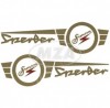 Satz Tankaufkleber fr Simson Sperber