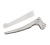 Kupplungshebel Aluminium schmal mit Griffhlle wei - Simson SR2, KR50, Spatz