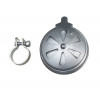 Luftfilter silber fr Simson SR1, SR2, SR2E