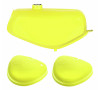Set - Tank und Seitendeckel (Rapsgelb) mit Wirbel-Logo - S50, S51, S70