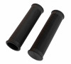 Set Griffgummis (Festgriff geschlossen) schwarz fr DKW RT125, IFA RT125-0