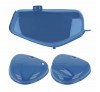 Set - Tank und Seitendeckel (Olympiablau) - S51, S70 Enduro
