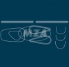 Liniersatz - wei - IFA RT125/1